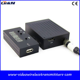 mini COFDM transmisor video del 1km para el estado latente bajo de la encripción secreta de la investigación AES256 de la policía