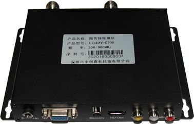 Receptor cifrado Portable del vídeo COFDM de Digitaces del PDA con la compresión H.264