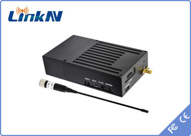 1 - 5 transmisor video inalámbrico del kilómetro COFDM Manpack HDMI con estado latente tamaño pequeño y bajo