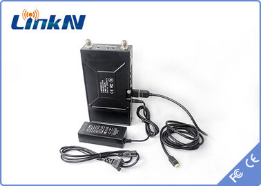 Transmisor video inalámbrico COFDM QPSK HDMI y salida de poder baja de la encripción 2W del retraso AES256 de CVBS H.264