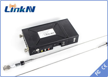 Transmisor video táctico militar COFDM HDMI y intercomunicador bidireccional del retraso bajo de la encripción de CVBS AES256