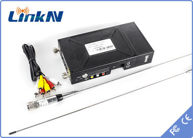 Sistema de vídeo inalámbrico militar FHD HDMI de Manpack COFDM Digitaces y encripción de CVBS H.264 AES256