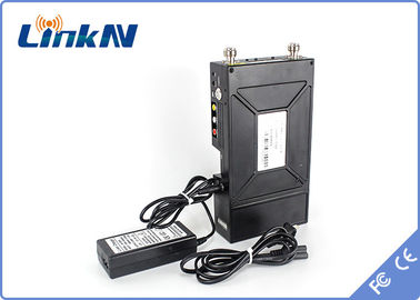 Transmisor video militar HDMI de Manpack COFDM y diseño rugoso de CVBS con pilas