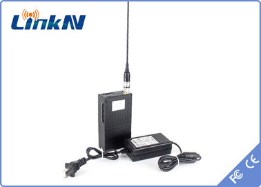 Mini Hidden Video Transmitter para la encripción baja de la alta seguridad AES256 del retraso H.264 de la investigación policial COFDM