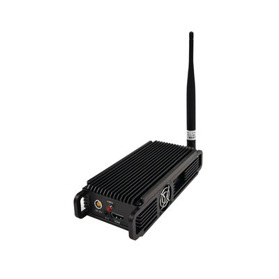 Estado latente bajo COFDM de la encripción video Cuerpo-gastada del transmisor FHD HDMI CVBS AES256 de la policía