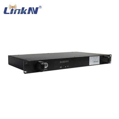 Seguridad video táctica AES256 300-2700MHz del soporte de estante del receptor de COFDM alta
