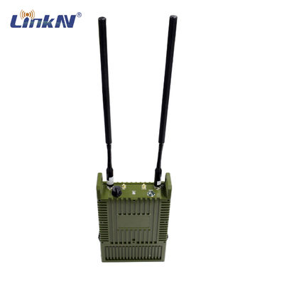 Poder más elevado táctico militar AES Enrcyption del Multi-salto 82Mbps MIMO 10W de IP66 MESH Radio con la batería