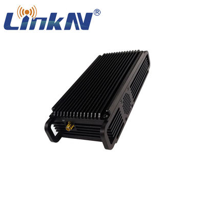 Tarifa de datos baja del retraso 3-32Mbps del transmisor COFDM de la gama larga HD-SDI del codificador-decodificador video de la modulación H.264