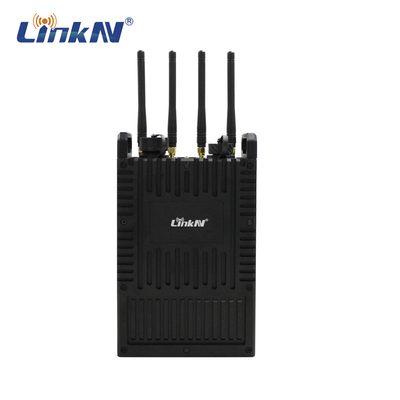 SIM gratuito 5G Manpack Radio 4T4R HDMI y LAN DC-12V RTSP RTMP ONVIF TS UDP