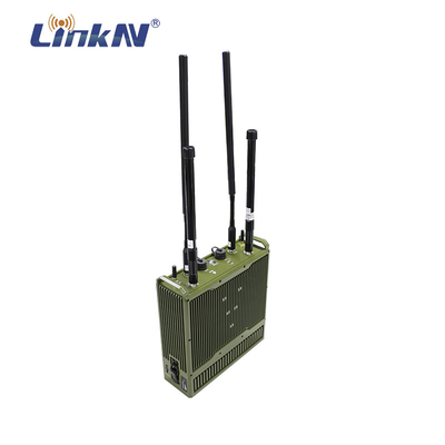 Encripción de la estación base IP66 AES de la policía militar 10W MESH Radio Integrates 10W LTE con la batería