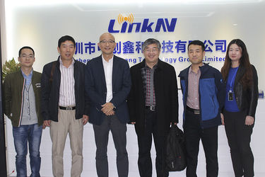 LinkAV Technology Co., Ltd línea de producción de fábrica
