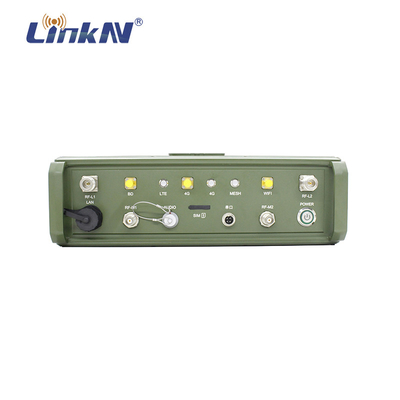 Poder IP67 AES Enrytpion DC 12V de la estación base 40dBm del IP Mesh Radio LTE de Manpack