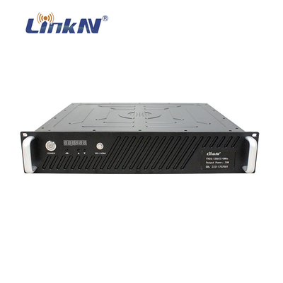 soporte de estante video del transmisor 43dBm 2U de los 20km HDMI SDI COFDM AES Encrytpion