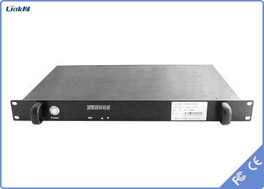 Retraso bajo Vehículo-montado militar rugoso de las altas antenas duales de la seguridad AES256 Encrytpion del receptor HDMI SDI de COFDM