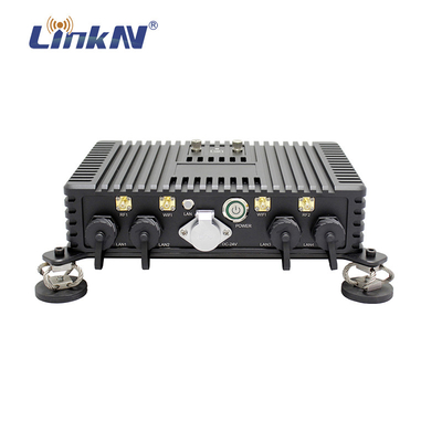 Poder montado vehículo rugoso IP66 de la encripción 2W del router AES del CPE del 1-2km