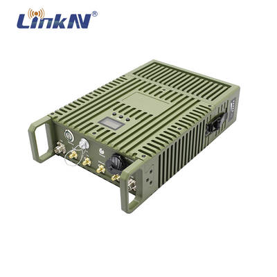 Estación base de radio táctica IP MeSH 40dBm Power AES256 Encriptación con batería