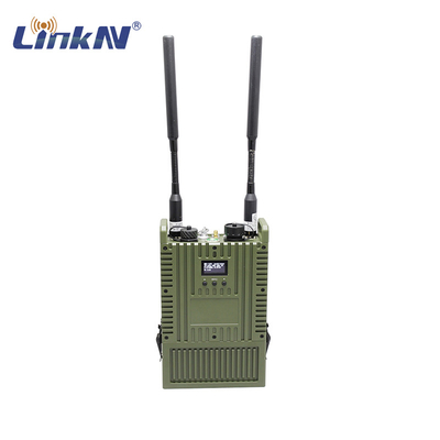 Encripción IP66 del IP MESH Radio Video Data MANET 4W MIMO 4G GPS/BD PPT WiFi AES con pilas