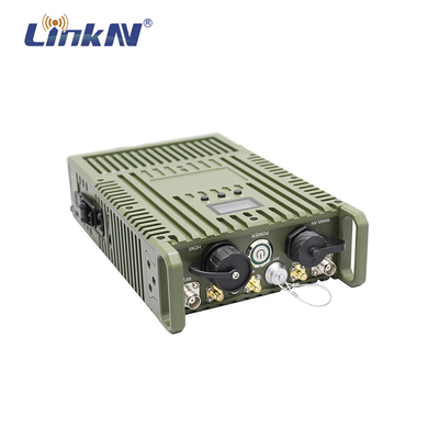 LKAV3516 Policía de datos de video táctico MANET 4W MIMO con indicador LCD IP MESH Radio