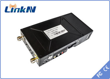 Sistema de vídeo militar HDMI de Digitaces de la radio de la gama larga COFDM y retraso bajo de CVBS H.264 con pilas