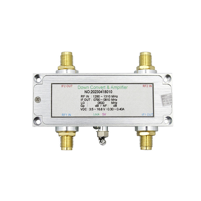 RF Downconverter 200-3500MHz en doble canal 5VDC