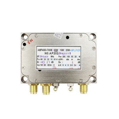 37dBm amplificador de potencia del PA Cofdm para Uav video 2700mhz 16 del abejón del vínculo - 18vdc