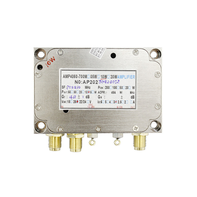 Amplificador de potencia 40dBm del PA COFDM para UAV video 24 del abejón del vínculo - 35VDC
