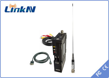 Transmisor video militar HDMI y CVBS AES256 de la policía COFDM con pilas