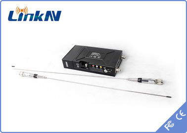 Modulación video HDMI del transmisor COFDM de la gama larga y encripción baja del retraso AES256 de CVBS H.264