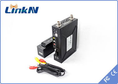 Transmisor video inalámbrico táctico COFDM HDMI de Manpack Aduio y intercomunicador bidireccional de la encripción de CVBS AES256