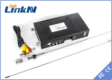 LKAV1506 Manpack militar COFDM Sistema de video digital inalámbrico FHD HDMI y CVBS H.264 Encriptación AES256