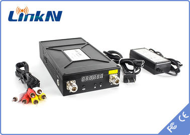 Transmisor video táctico militar COFDM HDMI y intercomunicador bidireccional del retraso bajo de la encripción de CVBS AES256