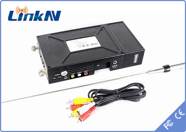 Transmisor video NLOS táctico militar COFDM HDMI y intercomunicador bidireccional del retraso bajo de la encripción de CVBS AES256