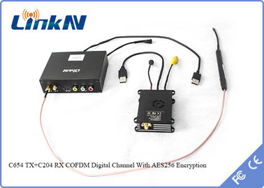 LKAV-C654 SMA F cabeza Transmisor de vídeo inalámbrico y receptor para drones