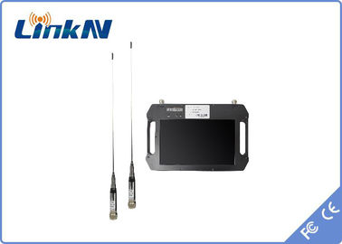 Receptor de vídeo COFDM con batería HDMI CVBS con recepción de diversidad de pantalla AES256 DC 12V