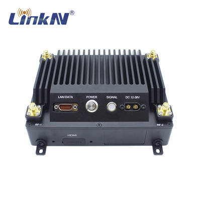 Enlace de datos de video de UAV de largo alcance de frecuencia 70MHz-6GHz personalizable con cifrado AES256