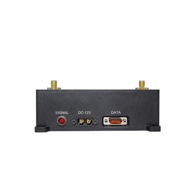 Sistema de transmisión de datos de aeronave con transferencia de datos de alta velocidad a una frecuencia de 1400-1460 MHz