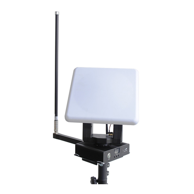 Transmisor de enlace de datos de UAV de alta velocidad 24V de 30KM con antena giratoria