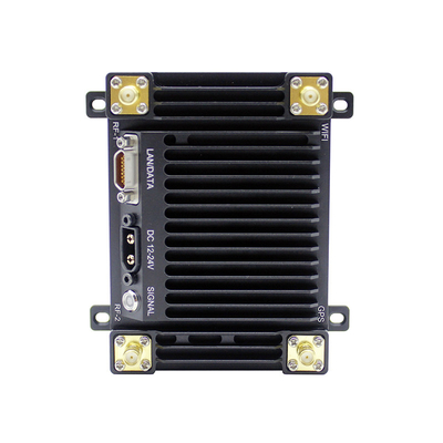 Enlace de datos de video de mini UAV de largo alcance FHSS MANET AES256 Sensibilidad de recepción -100dBm 2.5MHz Ancho de banda 2.5/5.0/10.0/20.0MHz