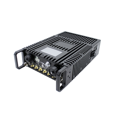 FHSS Manpack MANET Estación base de radio 43dBm AES256 Alimentado por batería
