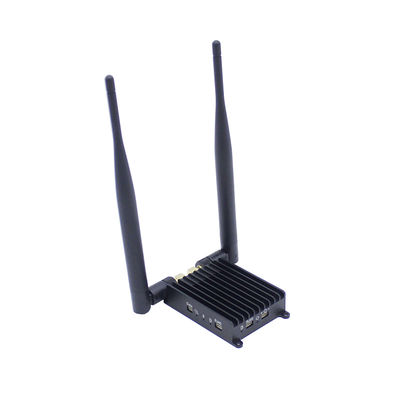 Enlace de datos de video IP de mini dron 5-15km Encriptación AES