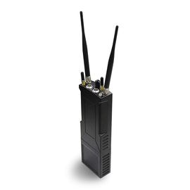 IP66 MESH Radio para la policía 4W militar MIMO 350MHz-4GHz adaptable
