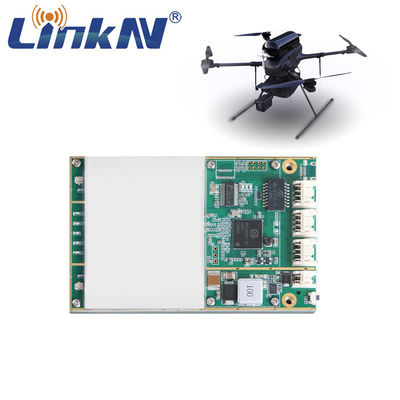 LKAV6306 15KM Modulo de enlace de datos de UAV militar 4W Potencia AES256 Encriptación