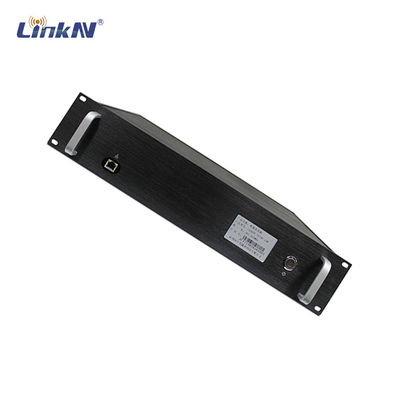 LKAV1707 Policía militar 43dBm Alta potencia 2U COFDM Transmisor de video HDMI/SDI CVBS AES256 300-2700MHz Personalizable
