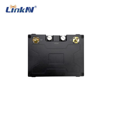 Ancho de banda AES DC12V-24V del UAV de la policía alto de la transmisión de datos el 10km del IP de los Multi-saltos de radio militares de la MALLA