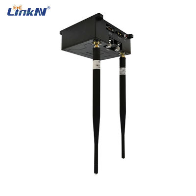 Multi-saltos militares 82Mbps AES DC12V-24V del IP MESH Relay de la transmisión de datos el 15km del UAV de la policía