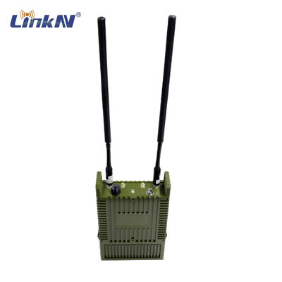 LKAV3710 FHSS IFS DC24V 40dBm IP66 IP MESH Estación de base de radio táctica Multi Hop 82 Mbps MIMO