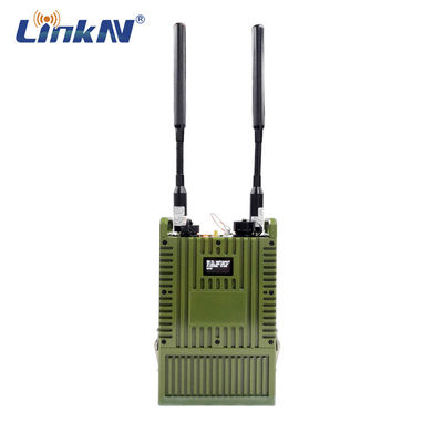 LKAV3516 Policía de datos de video táctico MANET 4W MIMO con indicador LCD IP MESH Radio