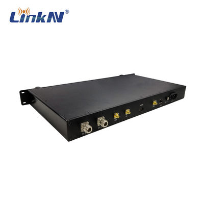 LKAV3307 1U Montado en el bastidor IP MESH Relay 4W MIMO Datos de vídeo 4G GPS/BD PPT WiFi Encriptación AES256