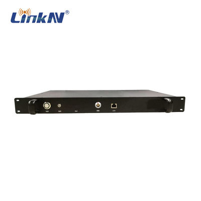 LKAV3307 Militar Táctico 1U Vehículo transportado 4W de potencia MIMO IP MESH Radio