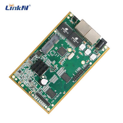 Encripción táctica 96Mbps Mini Size Light Weight del módulo 2.4GHz 1W MIMO AES256 del OEM de MESH Radio